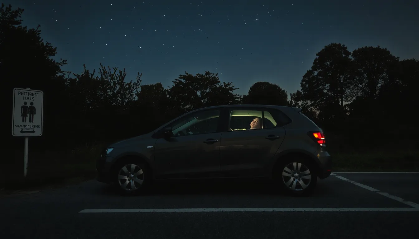 amende dormir dans sa voiture